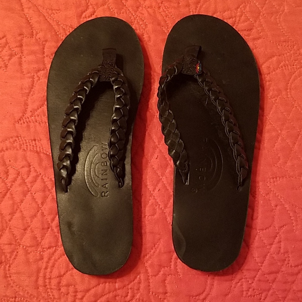 Rainbow Flipflops